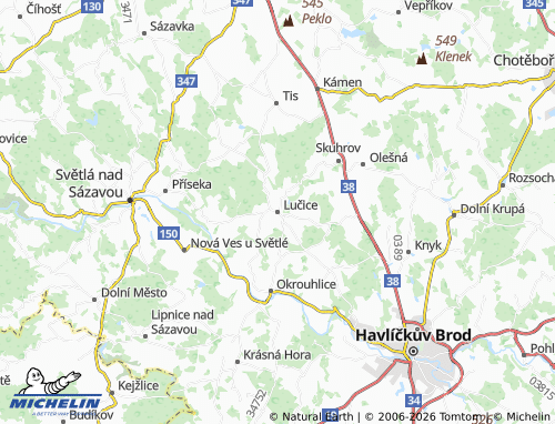 Mappa MICHELIN Lučice - ViaMichelin