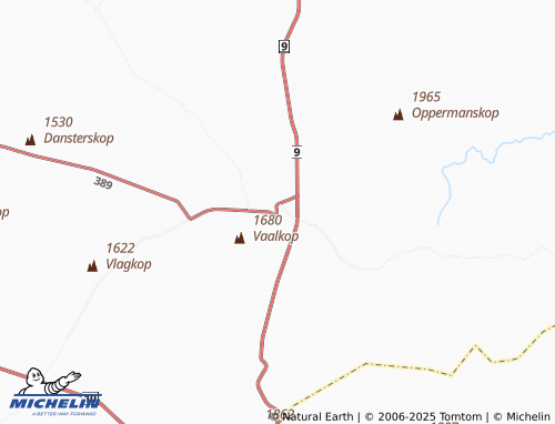 Mapa MICHELIN Noupoort - ViaMichelin