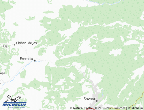 MICHELIN Câmpu Cetății map - ViaMichelin
