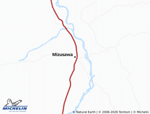 Mappa MICHELIN Mizusawa - ViaMichelin