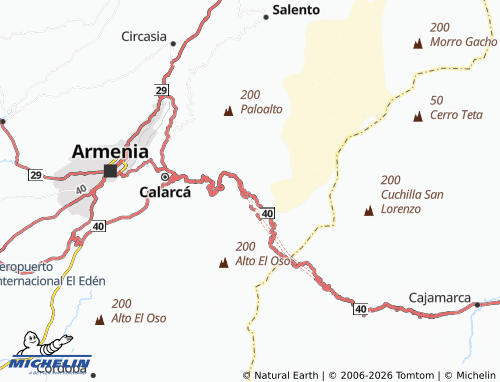 Mappa MICHELIN El Agrado - ViaMichelin