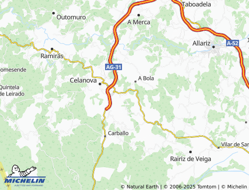 Mappa MICHELIN Moreiriñas - ViaMichelin