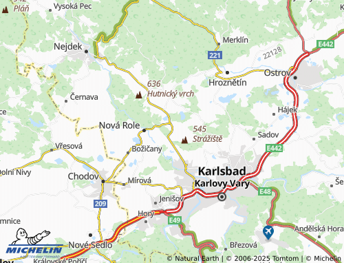 Carte MICHELIN Mezirolí - ViaMichelin