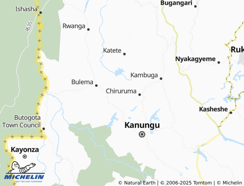 MICHELIN Buzheringi map - ViaMichelin