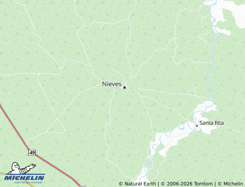 Mappa MICHELIN Cerro de La Cruz - ViaMichelin