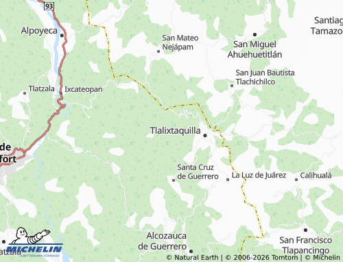 MICHELIN La Rivera map - ViaMichelin