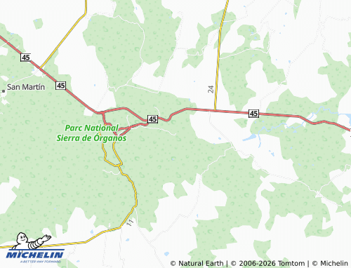 MICHELIN Álvaro Obregón map - ViaMichelin