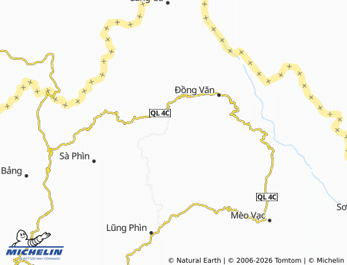 Mapa MICHELIN Tả Phìn - ViaMichelin