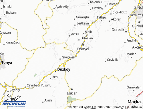 Mapa MICHELIN Aykut - ViaMichelin