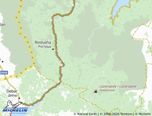 Mapa MICHELIN Galicnik - ViaMichelin