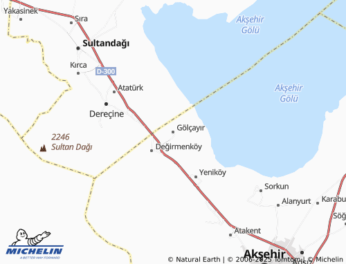 MICHELIN Gölçayır map - ViaMichelin
