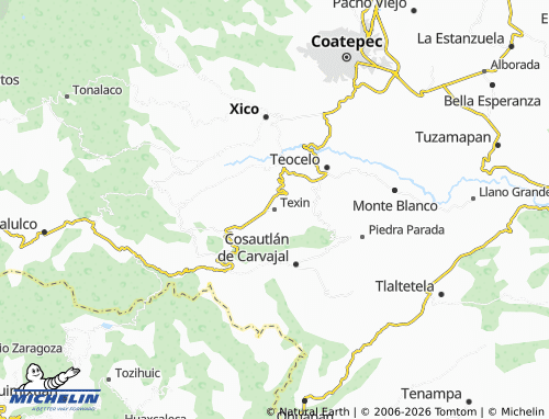 Mappa MICHELIN Texin - ViaMichelin