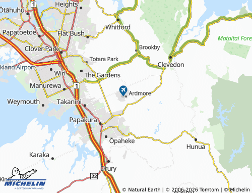 Mapa MICHELIN Ardmore - ViaMichelin