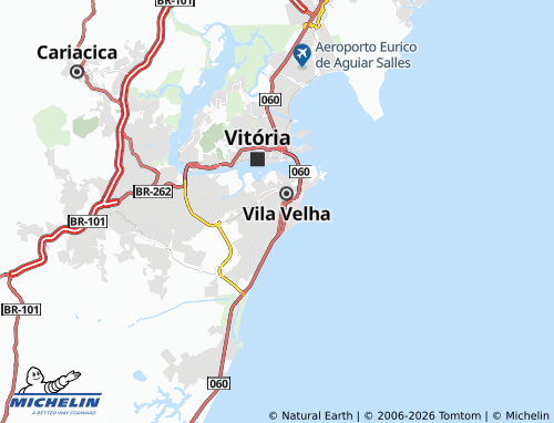 MICHELIN Divino Espírito Santo map - ViaMichelin