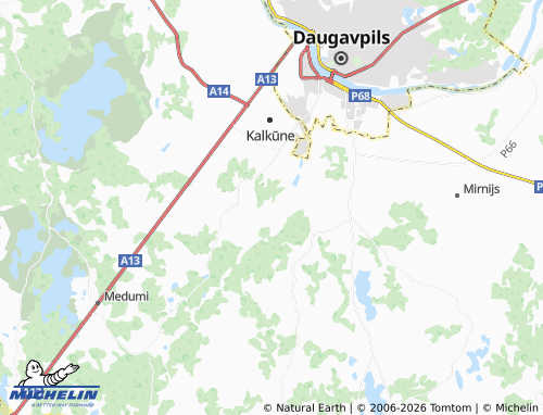 Mapa MICHELIN Celtnieks - ViaMichelin