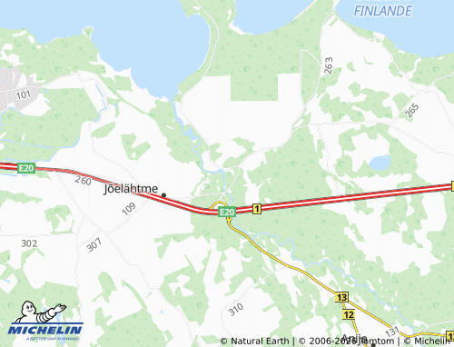 MICHELIN Ruu map - ViaMichelin