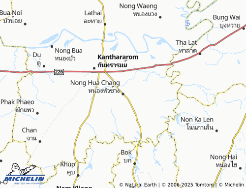 MICHELIN-Landkarte Nong Hua Chang - ViaMichelin