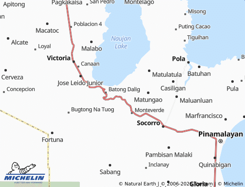 MICHELIN Mabuhay 1 map - ViaMichelin