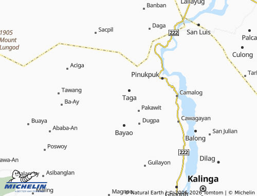 MICHELIN Apatan map - ViaMichelin