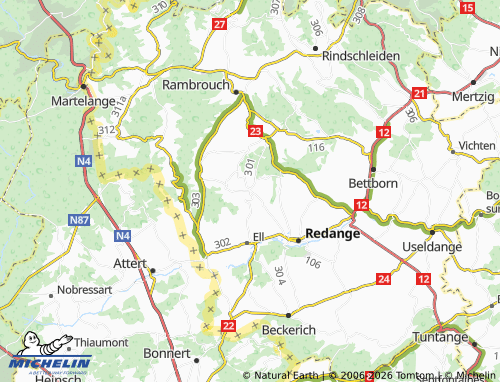 MICHELIN Nagem map - ViaMichelin