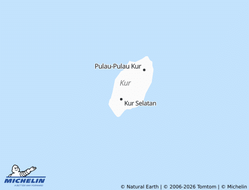 MICHELIN Yapas map - ViaMichelin