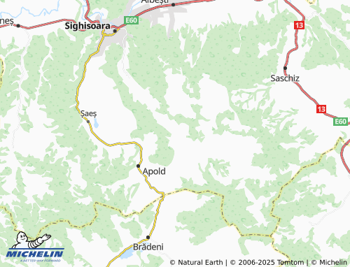 Mappa MICHELIN Vulcan - ViaMichelin