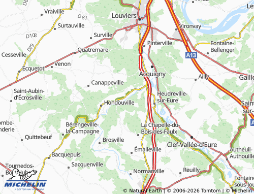 Carte MICHELIN Le Valtier - ViaMichelin