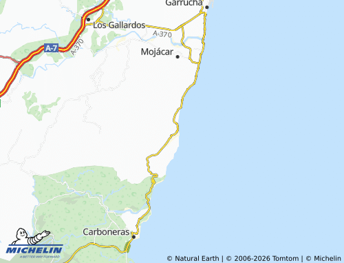 MICHELIN Playa Macenas map - ViaMichelin