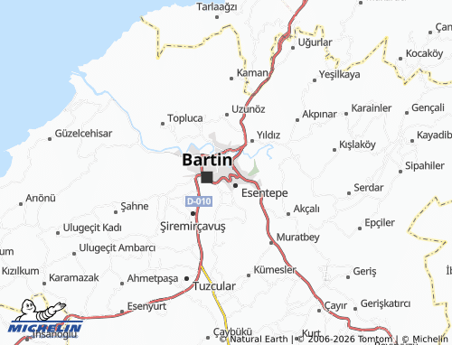 MICHELIN-Landkarte Demirciler - ViaMichelin