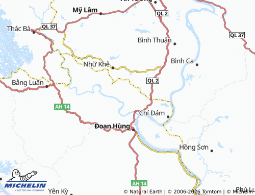 Mapa MICHELIN Vân Du - ViaMichelin