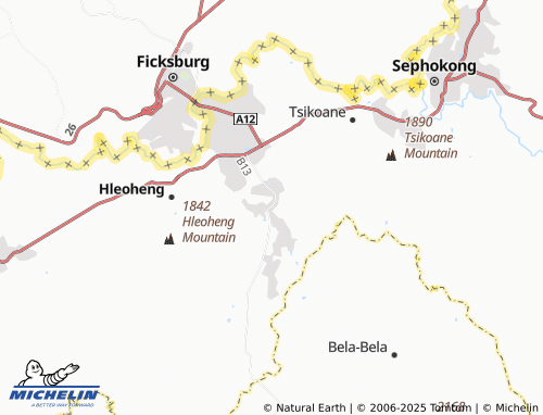 MICHELIN Ha Mpotla map - ViaMichelin