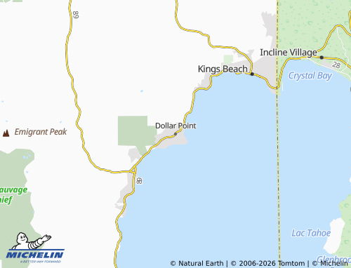 Mapa MICHELIN Dollar Point - ViaMichelin