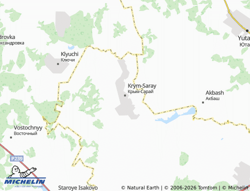 MICHELIN-Landkarte Krym-Saray - ViaMichelin
