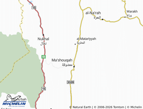 MICHELIN-Landkarte al-Mawaddah - ViaMichelin