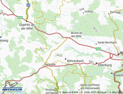 MICHELIN Frankenreith map - ViaMichelin
