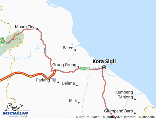 Mappa MICHELIN Paya Linteung - ViaMichelin