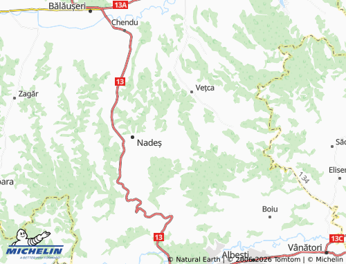 MICHELIN Pipea map - ViaMichelin
