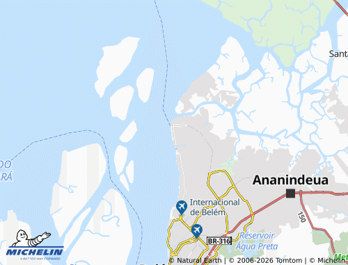Mappa MICHELIN Ponta Grossa - ViaMichelin