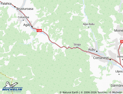 MICHELIN Goioasa map - ViaMichelin
