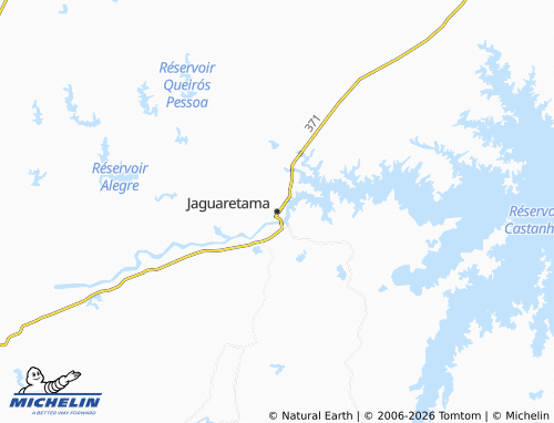 Mapa MICHELIN Jaguaretama - ViaMichelin