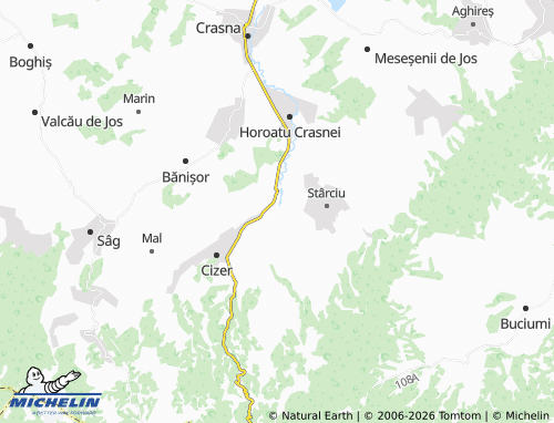 MICHELIN Plesca map - ViaMichelin