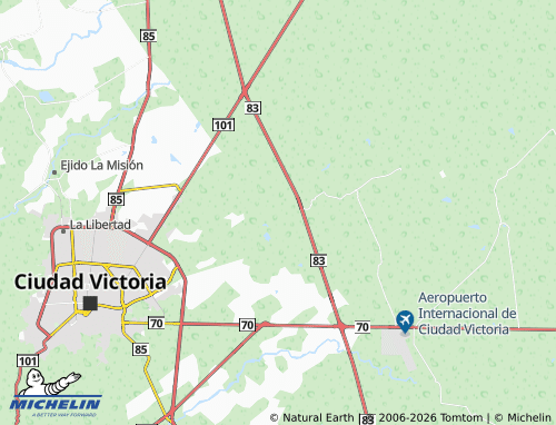 Mapa MICHELIN Veintiuno de Mayo - ViaMichelin