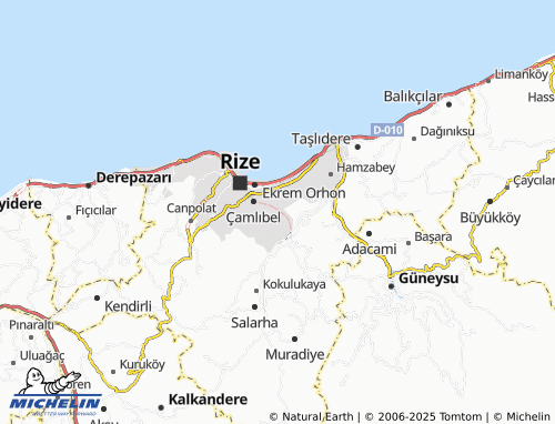 MICHELIN Fatih map - ViaMichelin