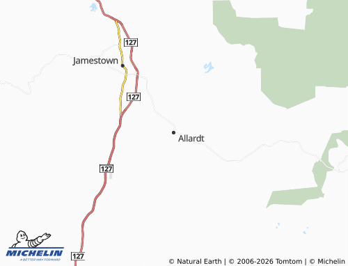 Mapa MICHELIN Allardt - ViaMichelin
