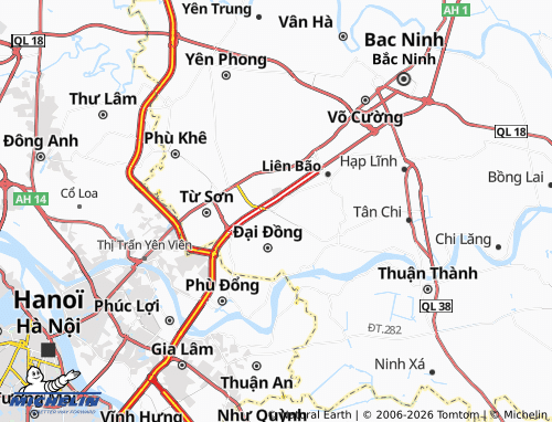 Mapa MICHELIN Hoàn Sơn - ViaMichelin