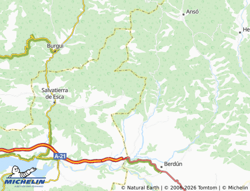Mapa MICHELIN Lorbés - ViaMichelin