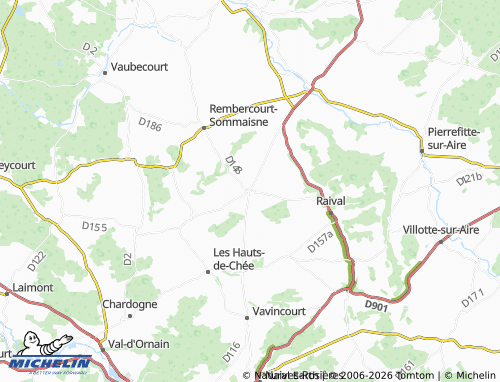 MICHELIN Marat-la-Grande map - ViaMichelin