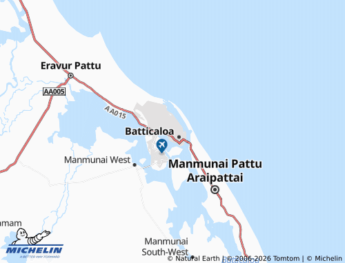 Mappa MICHELIN Iruthayapuram East - ViaMichelin