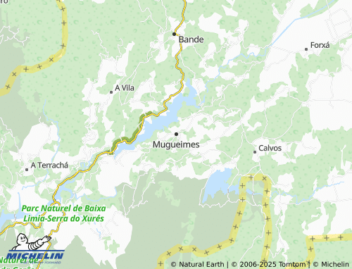 MICHELIN Mugueimes map - ViaMichelin