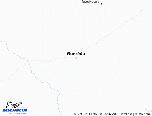 Carte MICHELIN Guéréda - ViaMichelin
